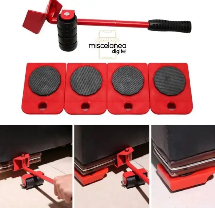 PALANCA LEVANTADORA + BASES DESLIZANTES